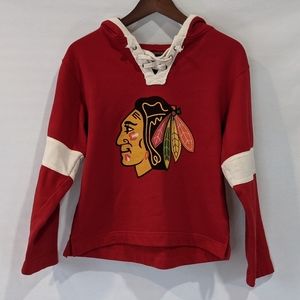 NHL Blackhawks Hoodies Size Small/Medium